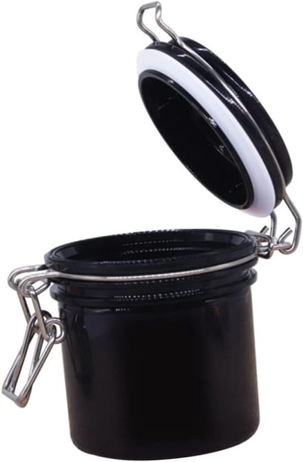 Lijm Opbergdoos - Lash Container - Lijm Vers Houden - Sealed Dehumidifying - 9 x 7 x 7 cm - Zwart
