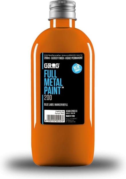 Grog Full Metal 200ml Navul Inkt - Clockwork Orange