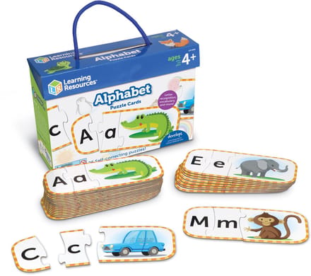 Learning Resources Alfabet Puzzelkaarten (Engels) - 4+