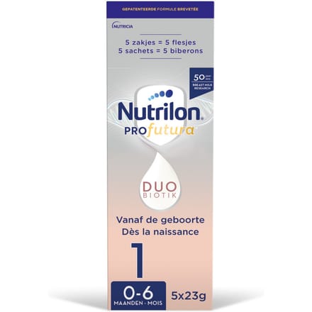 Nutrilon Profutura 1 Zuigelingenmelk 0-6 Maanden 5x23g