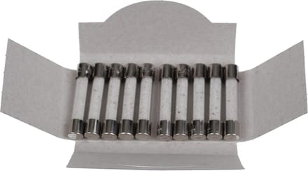 UNIVERSEEL - GLASZEKERING TRAAG 15A - 6.3x32mm