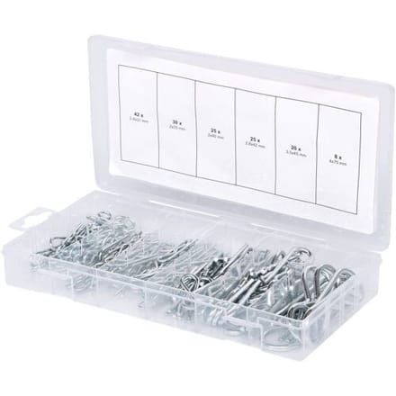 KS Tools Assortiment veerpennen, 1,8x33 - 3,9x75, 150-delig 1 stuk(s)