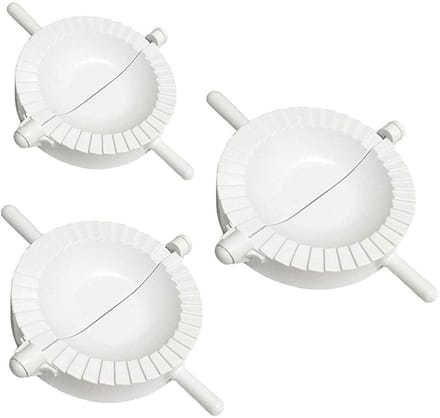 Famanu – Set van 3 dumpling en ravioli deegpersen voor gebak en hartige vullingen