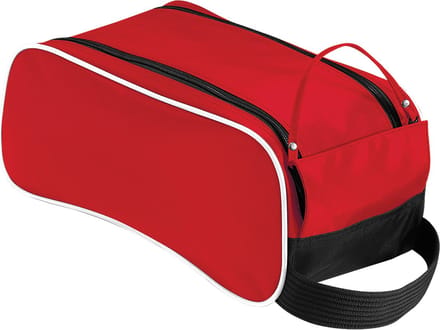 Quadra Teamkleding Schoenenzak - 9 Liter (Klassiek rood/zwart/wit)