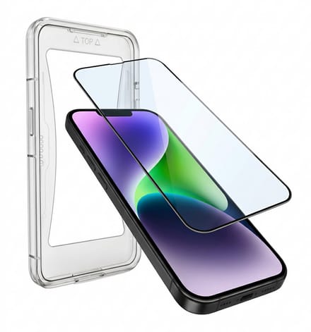 Screenprotector - Geschikt voor Apple iPhone 14 Plus - Met Installatie Kit - Gehard Glas - Beschermglas - Tempered Glass - Screen Protector