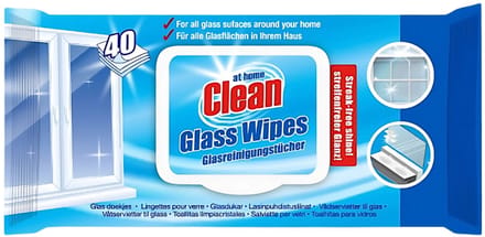 At Home Clean Hygiënische doekjes - Glas