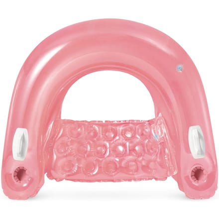 Zwemstoel met handgrepen 147 x 99 cm roze INTEX 58859