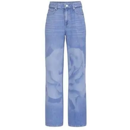 Damesjeans met wijde pijpen Guess