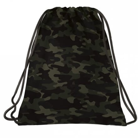 BackUP Gymbag Camo - 41 x 35 cm - Groen
