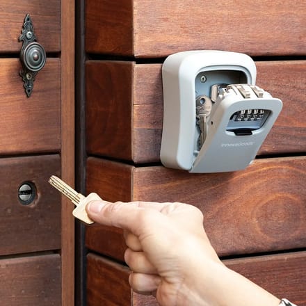 Coffre-fort pour Clés - LorK - InnovaGoods - Aluminium Zinc - Résistant à l'eau - Multifonction