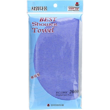 Goldsangsa, beste douchehanddoek, blauw, 1 stuk gray