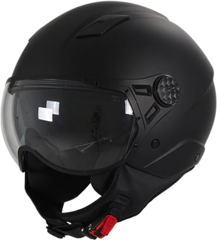 Vito jet helm Lavori mat zwart S