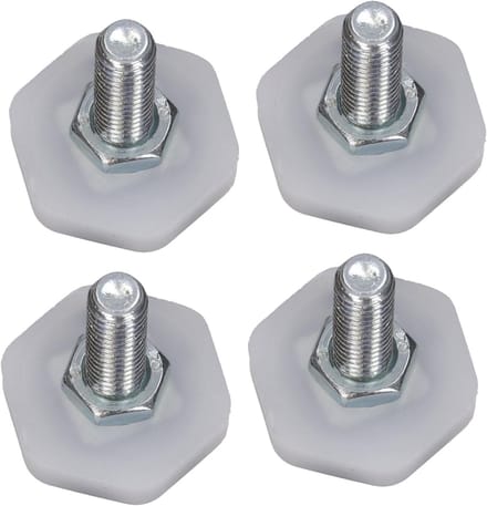 Verstelbare Schroefvoet - Apparaatvoetjes Set - Wasmachine Stabiliseren - Universeel Verstelbaar - Set van 4