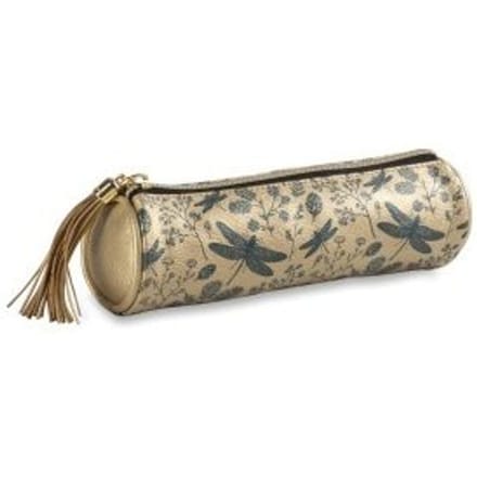 Midnight gold etui rond, formaat 21 cm., kleur goud
