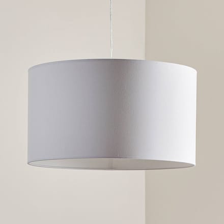 Duolla Hanglamp Roller, wit, Ø 45 cm