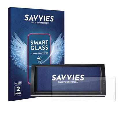 2 Stuks Savvies Screenprotector - geschikt voor Xtrons PX1453BLHGS 10.25" - beschermfolie glas transparant