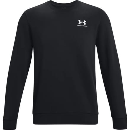 Under Armour UA Essential Fleece Oberteil mit Rundhalsausschnitt Black-XS