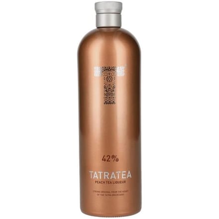 Tatratea likeur TATRATEA Peach Tea Liqueur 42% Vol. 0,7l