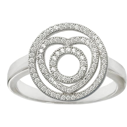 Orphelia Dames 925 Sterling Zilveren Ring - Zilver ZR-7268
