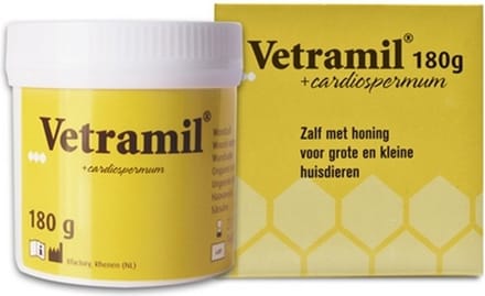 Vetramil honingzalf pot 180 gram
