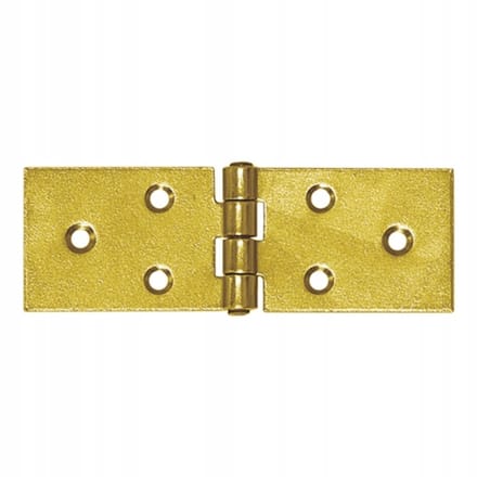 Universele constructiescharnieren 100x35mm - Goud verzinkt