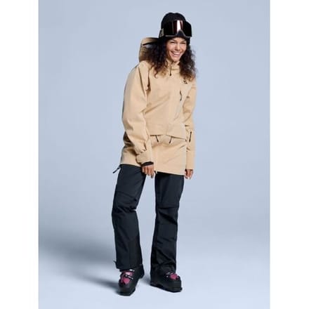 Poederbaas Skibroek Dames - Freeride 3L Hardshell - Zwart - Maat S