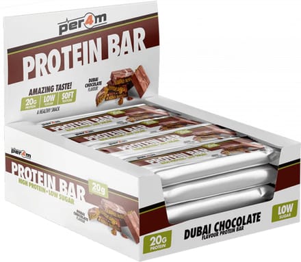 Per4m Protein Bar (12x62g) Dubai Chocolate - Repen - Eiwit Repen