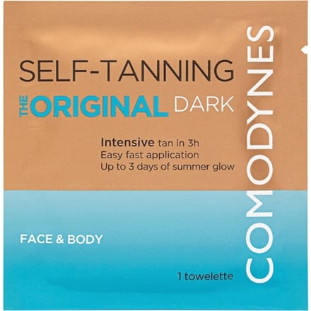 Lingettes Autobronzantes - Comodynes - Intensive - 8 unités - Bronzage naturel - Mixte