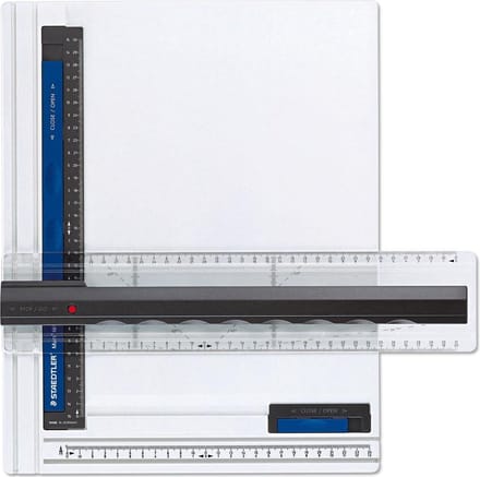 STAEDTLER - Mars 661 tekenplaat - met parallel tekenliniaal - A4