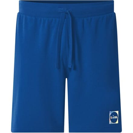 Lidl korte heren joggingbroek (Blauw, S)