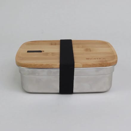 Sophos Lifestyle - Lunch box - Bamboe Staal - Large 1200ml