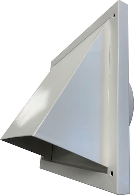 Paneir Airdesigns – RVS WTW-rooster Ø 200 mm - afvoer & toevoer – Wit (RAL9010)