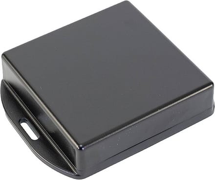 Hammond Electronics 1551WXFLBK Universele behuizing 80 x 80 x 22 ABS Zwart 1 stuk(s)