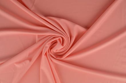 Lycra stof - Zalmroze - 10 meter