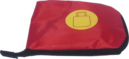 Opvouwbare multifunctionele tas rood