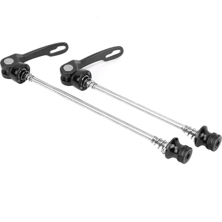 2 stuks Fietswielnaaf Snelspanners Mountainbike Racefiets As Snelspanner Hendel Zwart zwart
