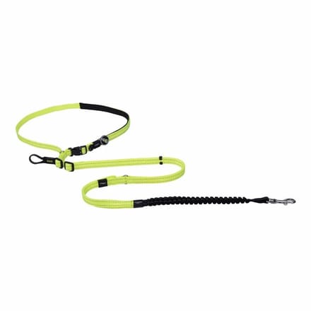 Rogz Hondenriem Utility Handsfree Geel Maat M