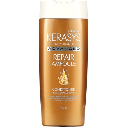 Kerasys, Advanced Raair Ampoule Conditioner, for damaged hair, 400 ml beige