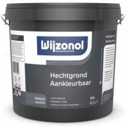 Wijzonol Hechtgrond Aankleurbaar
