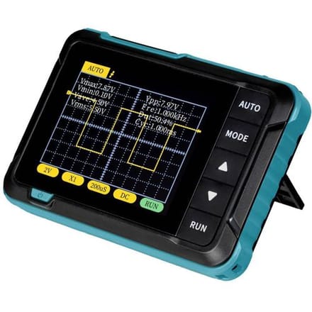 Joy-it DSO-200 Digitale oscilloscoop 200 kHz 2.5 MSa/s Digitaal geheugen (DSO), Handapparaat 1 stuk(s)