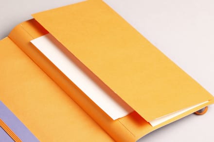RHODIA notitieboek RHODIARAMA, A5, geruit, klaproos