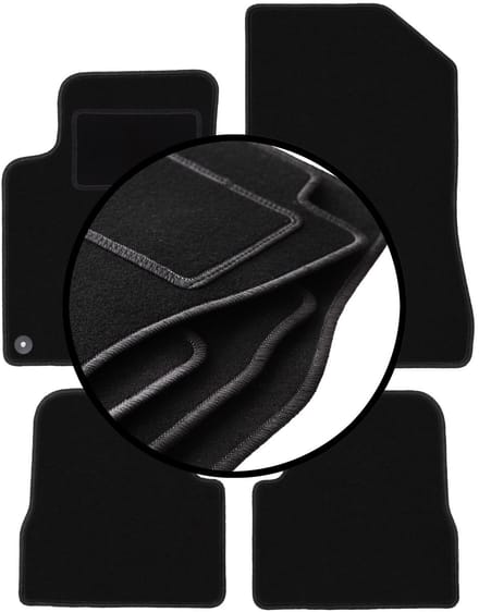 Set velours vloermatten voor: DS. DS3 Crossback-crossover (2018-)