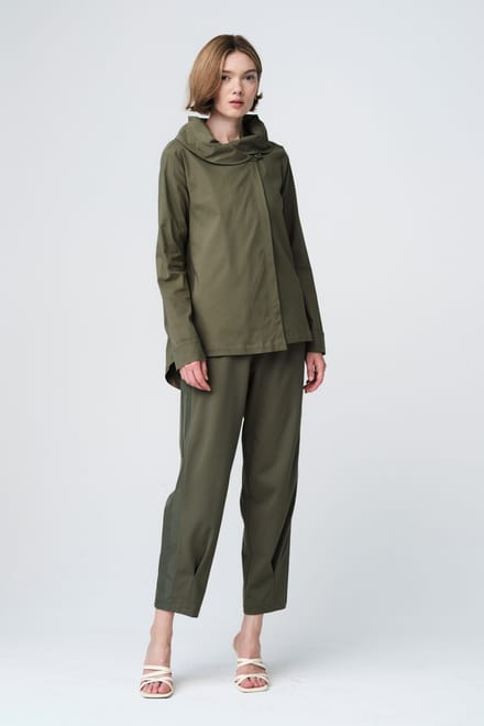 Ulisse Punto Milano pants | Army - Army / M