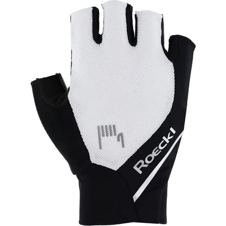 Roeckl Fietshandschoenen zomer Ivory 2 Unisex High Performance white - black - 9