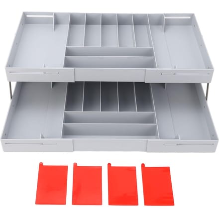 Lade Inklapbare Organizerbak Multifunctioneel Ruimtebesparend Meerdere Niveaus Uitbreidbaar Bureau-organizer