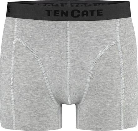 Ten Cate Basics shorts grey melange 2 pack voor Heren | Maat S