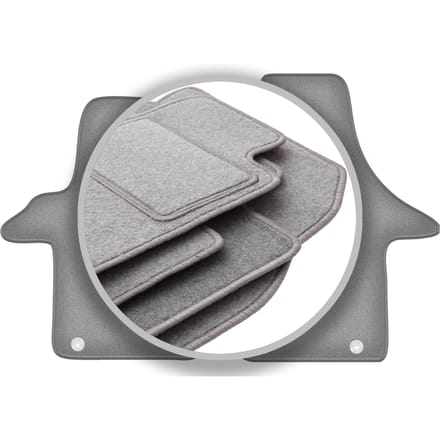 Grijze automatten voor: Volkswagen Transporter T5 Multivan bestelwagen (2005-2015)