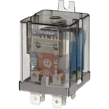 Finder 65.31.9.012.4309 Steekrelais 12 V/DC 30 A 1x NO 1 stuk(s)