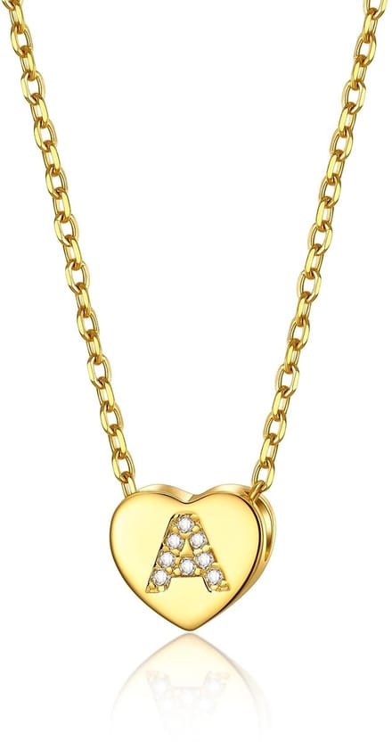 Halsketting Dames - Dailygoods- Hartketting Gouden Sieraden
