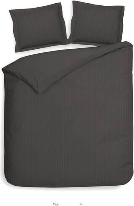 Heckettlane - Dekbedovertrek - Lits-jumeaux - 240x200/220 cm - Dark Grey